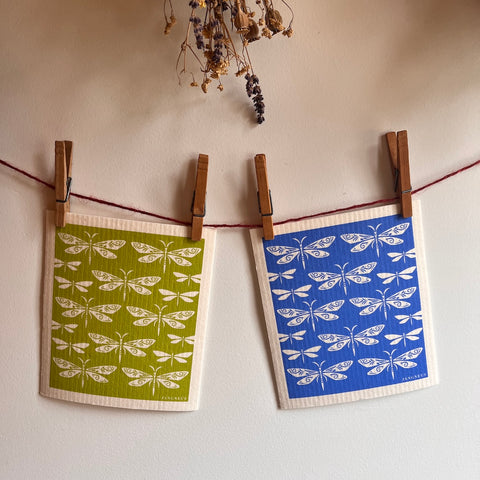 Dragonfly | Swedish Dishcloth