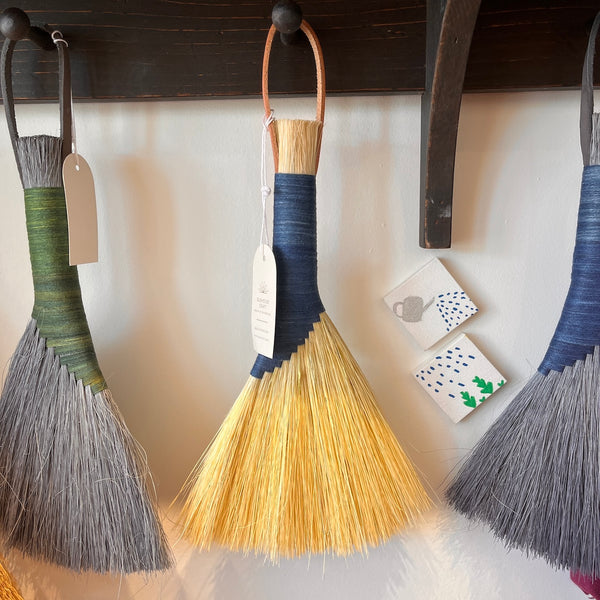 Natural Dye Tampico Wing Brush