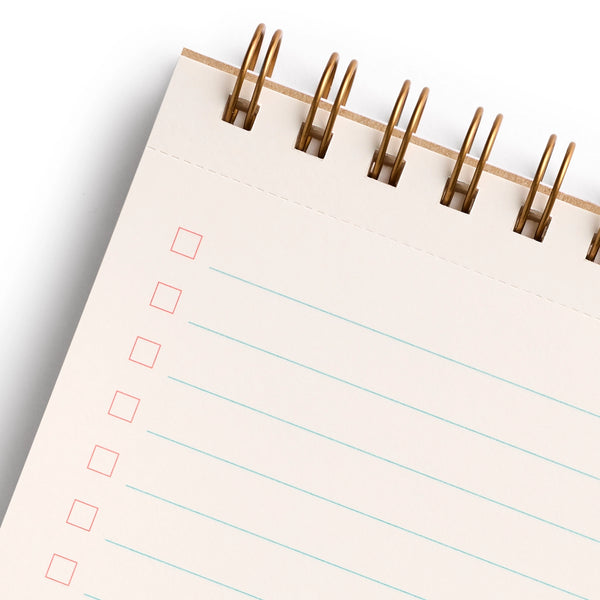 Navy Meadow Task Pad