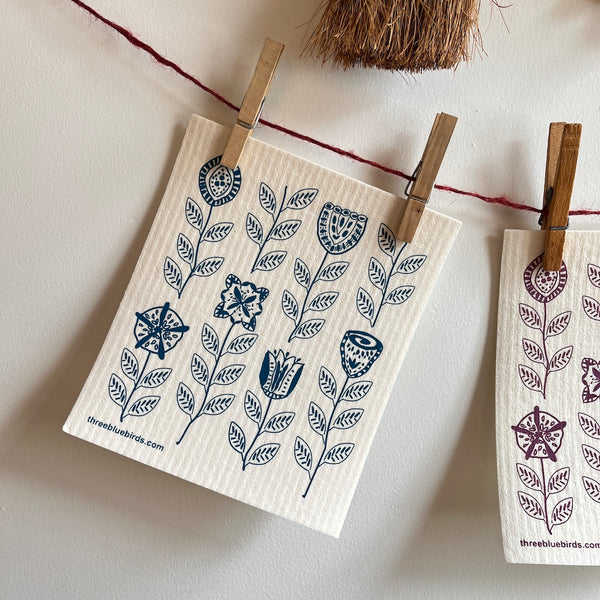 Garden Flowers  Collection | Swedish Dishcloth