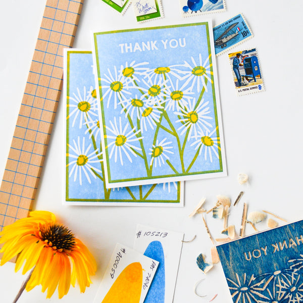 Daisies Thank You Card | Boxed Set of 6