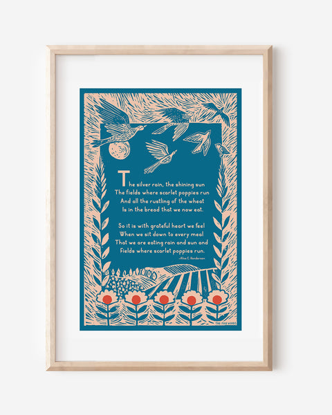 Scarlet Poppies Print