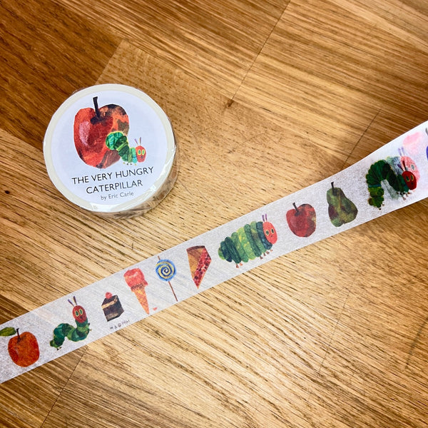 Eric Carle | The Very Hungry Caterpillar (with apple) Washi Tape