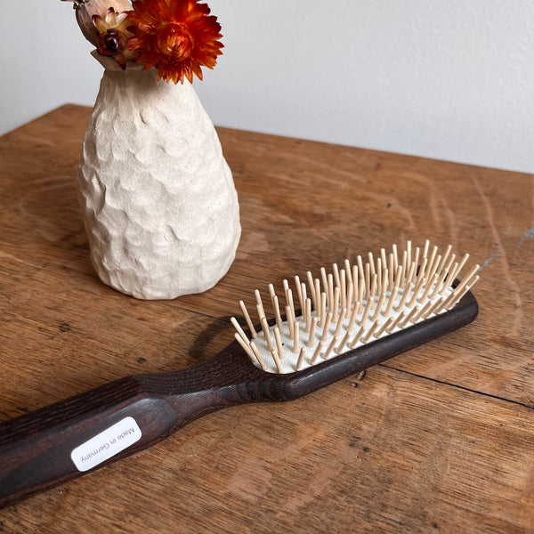 Hair Brush | Thermowood with Wooden Bristles