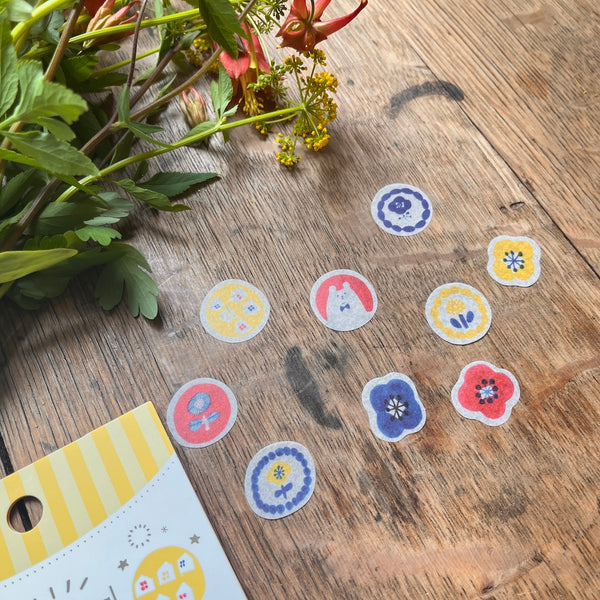 Tricolor Flower Flake Seals