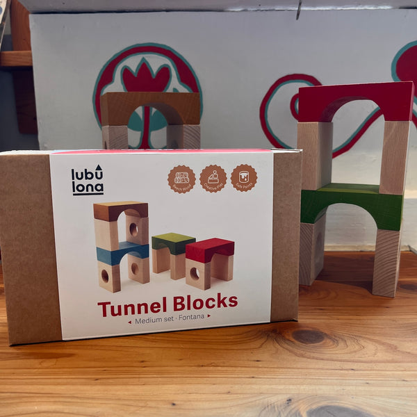 Fontana Medium Tunnel Blocks Set | Wooden Toys