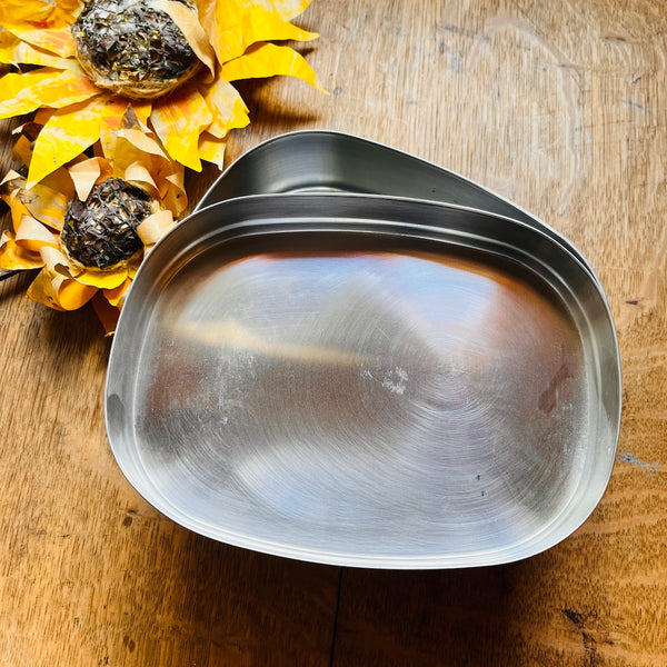 2 Layer Sandwich Box - Stainless Steel