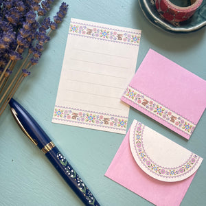 Pink Letter Set Pink Letter Writing Set