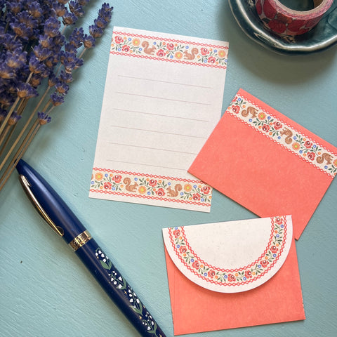 Tyrol | Squirrel Mini Letter Writing Set