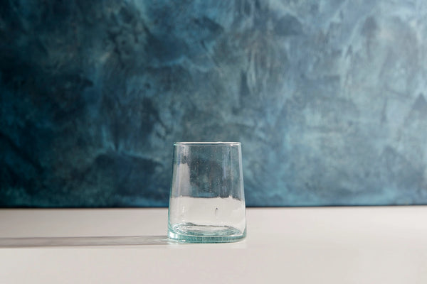 Recycled Narrow Glass Medium | Green & Clear