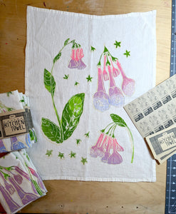 Virginia Bluebells | Kitchen Towel