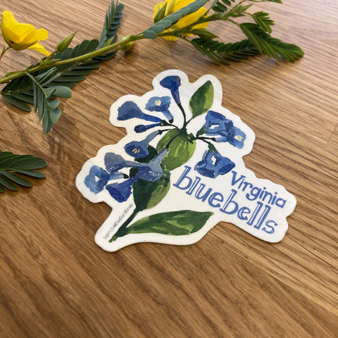 Virginia Bluebells | Native Plant Sticker