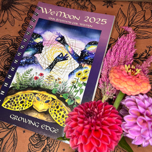 Beautiful Goddess planner with flowers