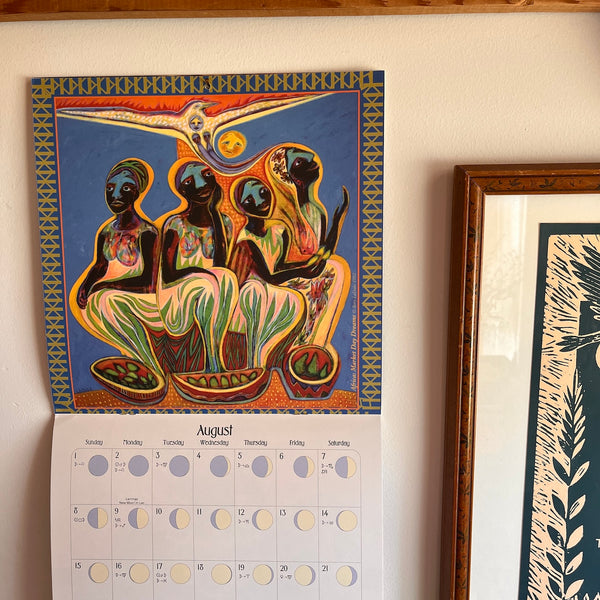 We'Moon on the Wall 2027 Astrological Moon Phase Calendar