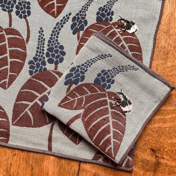 Weevil Gauze Handkerchief - Blue