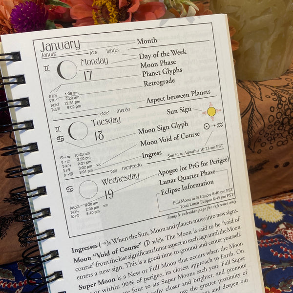 We'Moon 2024 Datebook | Gaia Rhythms for Womyn