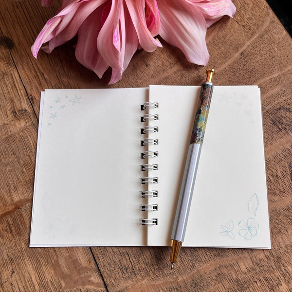 Traveling Far Away Together | Mini Mini Ring Notebook