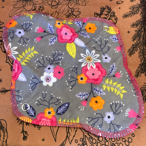 Reusable Menstrual Pads | Colorful Pantyliner Plus 3-Pack