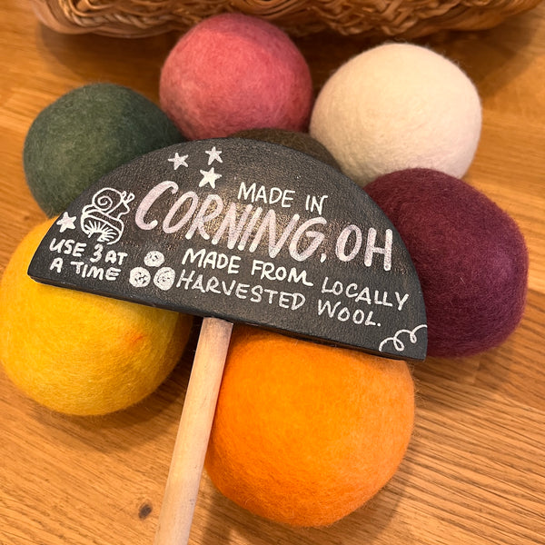 Wool Dryer Balls - Made in Ohio