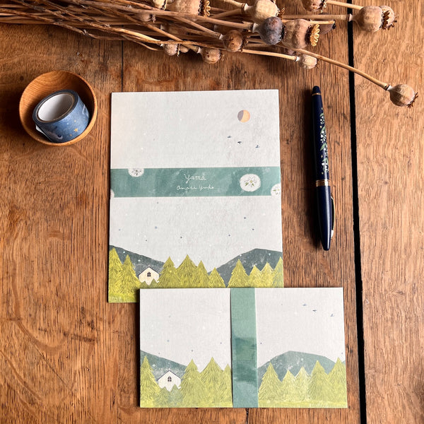 Omori Yuko Letter Writing Set - Yama