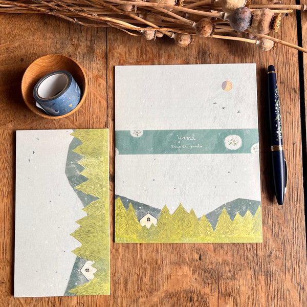 Omori Yuko Letter Writing Set - Yama