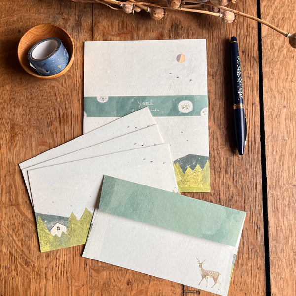 Omori Yuko Letter Writing Set - Yama