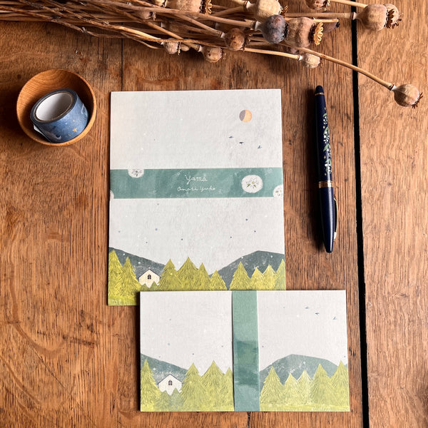 Omori Yuko Letter Writing Set - Yama