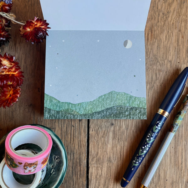 Omori Yuko | Yama Block Memo Pad