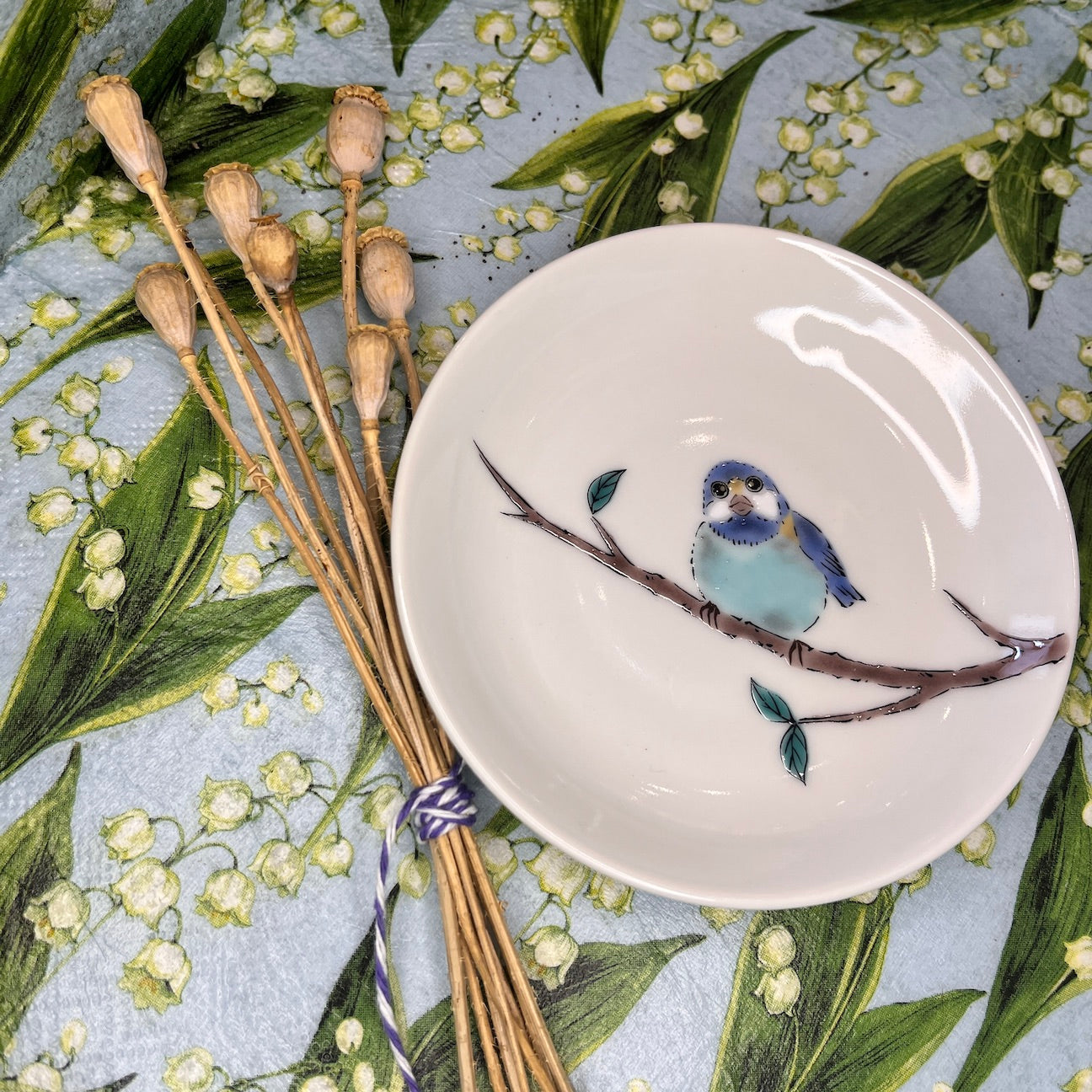 Yamagara Bird Small Plate