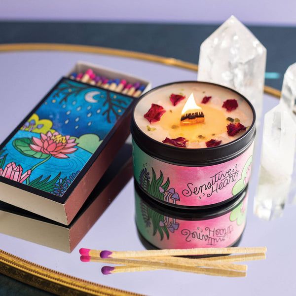 Sensitive Heart Deluxe Art Matchbox