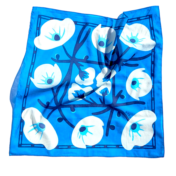 Aziza Bandana in Blue