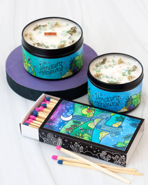 Verdant Renewal Deluxe Art Matchbox