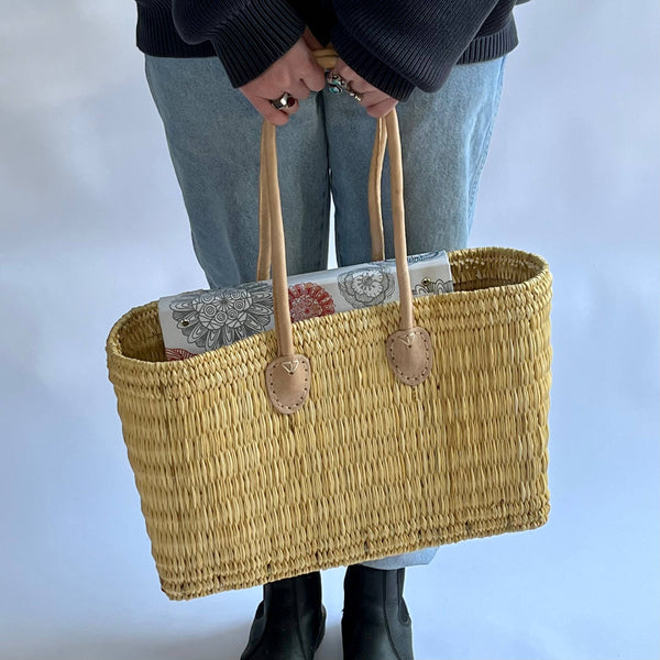Simple Long Handled Tote | Medium