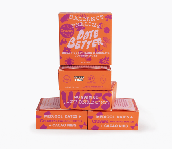 Hazelnut Praline | Chocolate Covered Dates