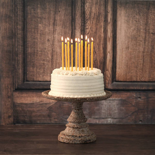 Tall Birthday Candles - Natural