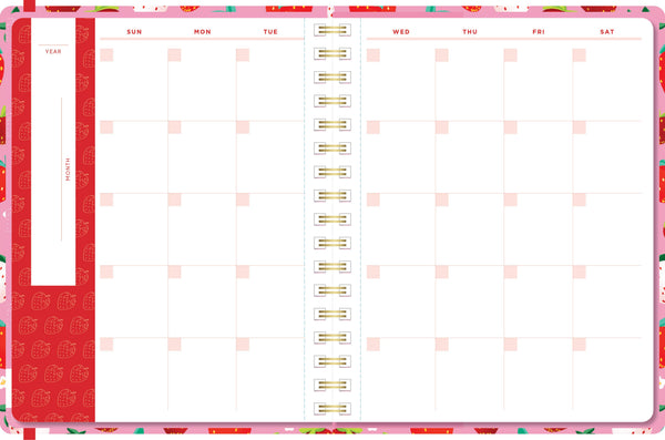 Berrylicious Hardcover Undated Planner