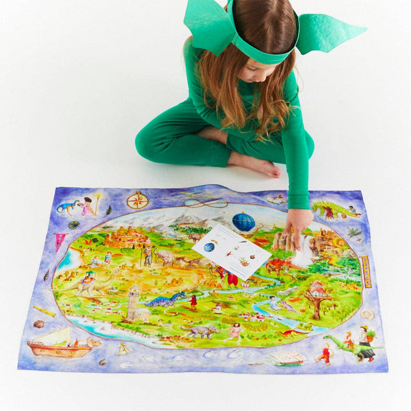 Dinotopia Seek & Find Playsilk