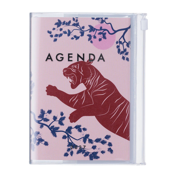 Tiger A6 Weekly Vertical Planner - Sep 2026–Dec 2027