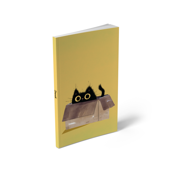 Black Cats Classic Layflat Notebook Journal