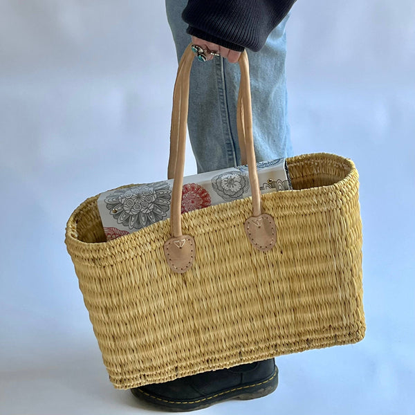 Simple Long Handled Tote | Medium