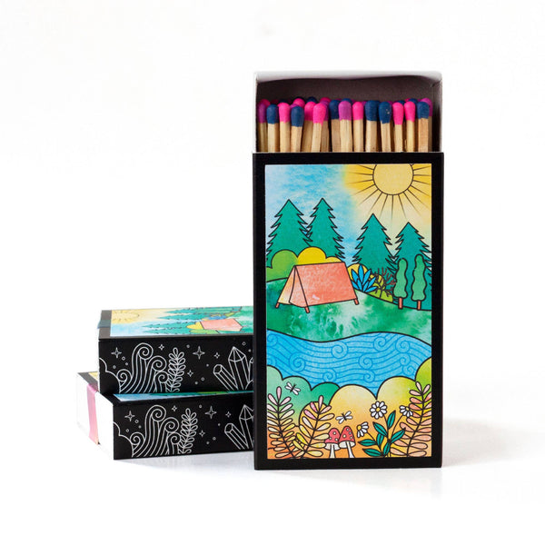 Adventure Awaits Deluxe Art Matchbox