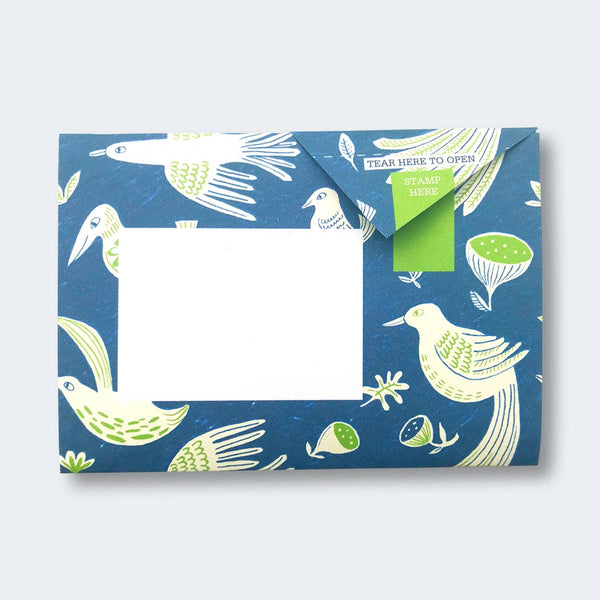 Fig & Feather Pigeons Folding Letter Pack