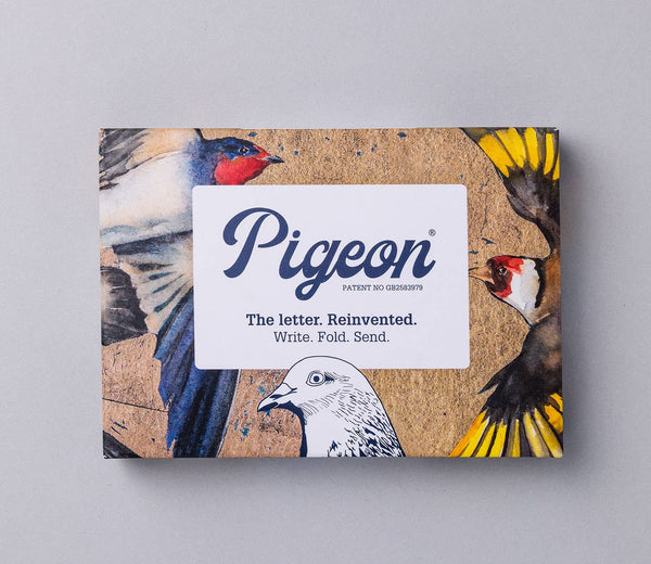 Golden Flight Pigeon Folding Letter Set