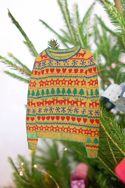 Christmas Jumpers Paper Garland