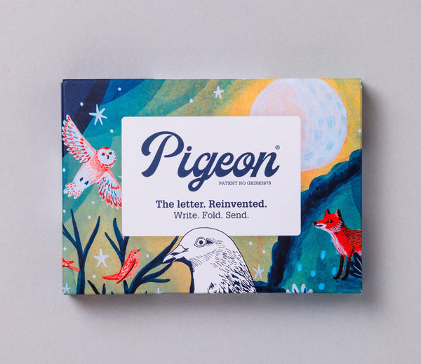Harvest Moon Pigeons Folding Letter Pack