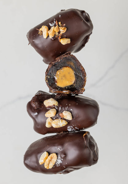 Peanut Butter Crunch | Chocolate Covered Dates