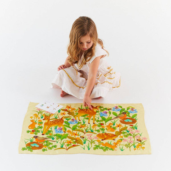 Baby Deer Seek & Find Playsilk