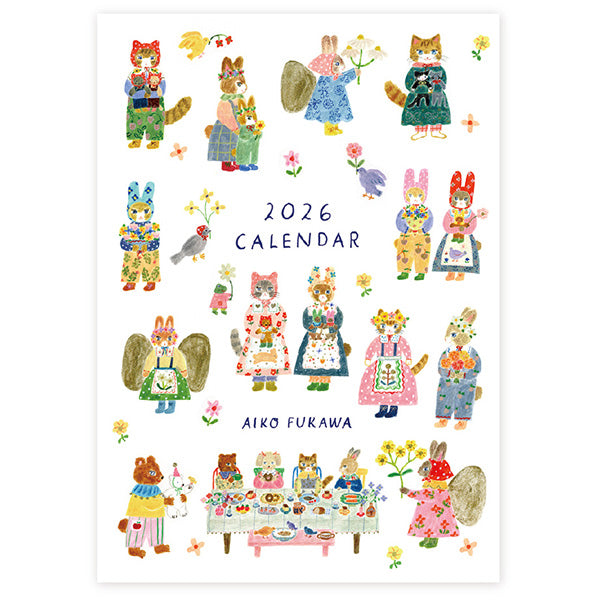 Aiko Fukawa 2026 Calendar