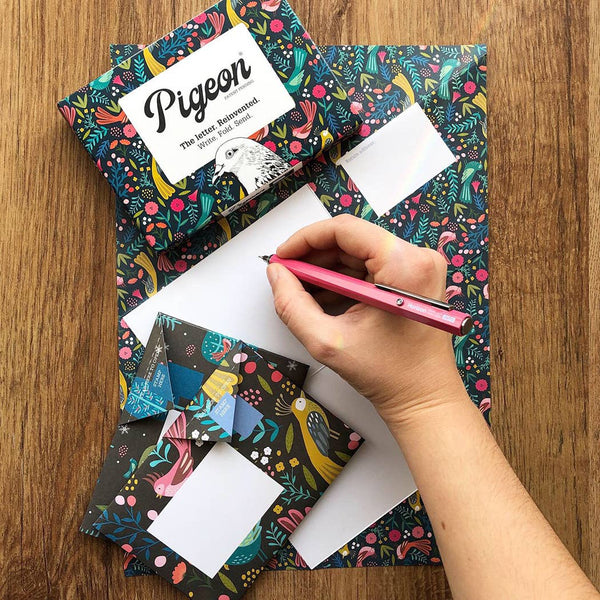 Magical Menagerie Pigeons Folding Letter Set