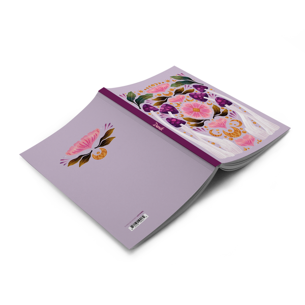 Fungi Blooms Classic Layflat Journal Notebook